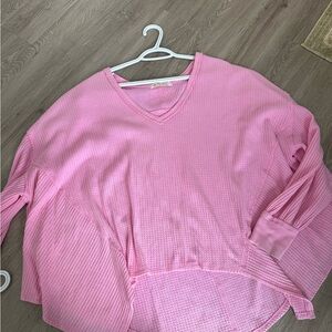 Free People Waffle Knit Sweater